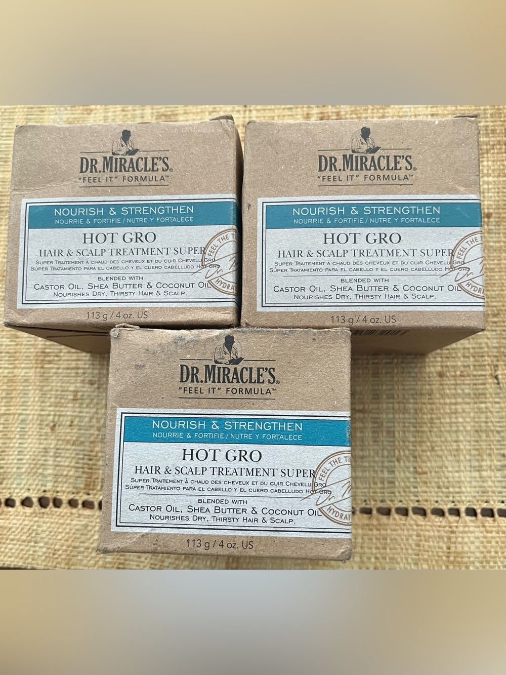 Miracle Hot Gro Hair & Scalp Treatment Super